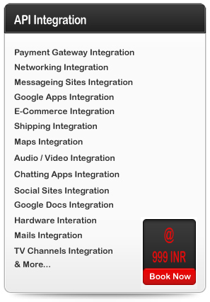 third party api integeration